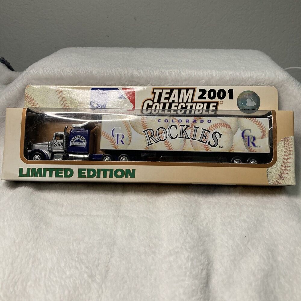 white rose collectables team collectibles COLORADO ROCKIES 2001